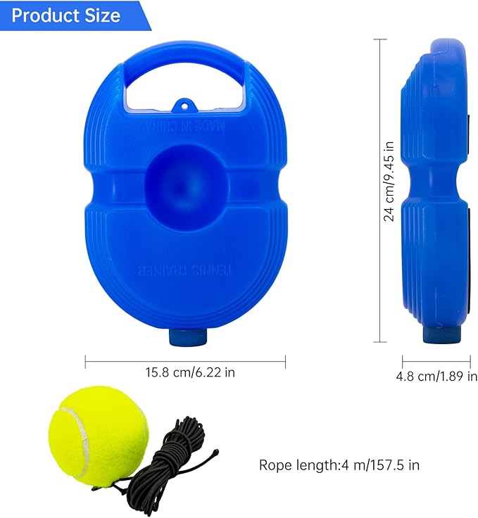 Tennis Training Tool with Rebound Cord