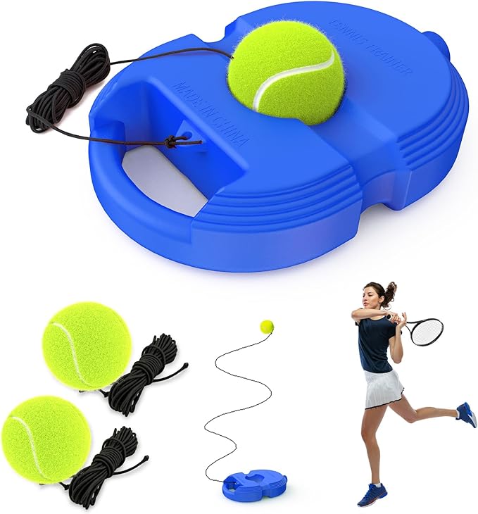 Tennis Training Tool with Rebound Cord